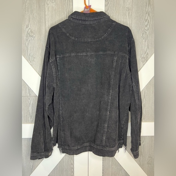 155. NEW POL Black Coduroy Jacket 2X 100% cotton - Picture 4 of 8